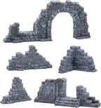 Warmtree Ruined Stone Walls Set, Terrain Scenery by Warmtree