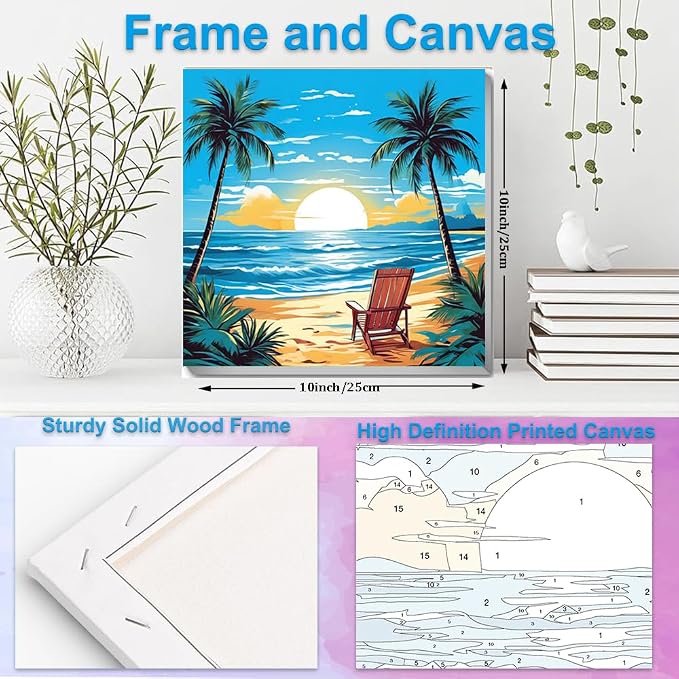 Artunion Framed Paint by Numbers Kit - Image 4