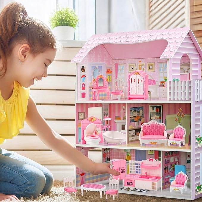 35 Pcs Dollhouse Furniture Accessories Set Mini House Furniture Small Dollhouse - Image 4