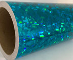 Holographic Crystal Sign Vinyl, HOLOCRYSTAL self-Adhesive Plastic by Paper+Street+Plastics