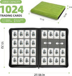 Card Binder 16 Pocket, Premium 1024 Double Sided Pocket Collection Binder - Image 3