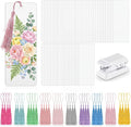 Fuyoooo 301 Pcs DIY Bookmark Making Kit 150 Bookmark Laminating Pouches 5 Mil by Liraitoya