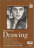 Strathmore (400-1 400 Series Drawing Pad, Medium Surface, 24 Sheets by StrathmorePaper