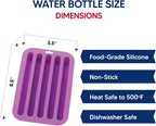 HIC Kitchen Water Bottle Ice Tray, Makes 10 Ice Sticks | Food-Grade Silicone - Image 5