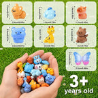 DIYDEC 68pcs Mini Resin Animal, Miniature Duck Figures to Hide Small Tiny Resin - Image 3