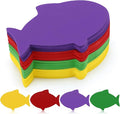 Ireer 48 Pcs Large Foam Fish Cutouts 6 Inch Colorful Fish Shapes Classroom by Ireer