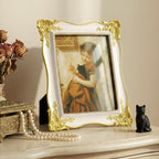 Cuspin 8x10 Vintage Picture Frame, Ornate Antique 8 by 10 Resin Frames - Image 2