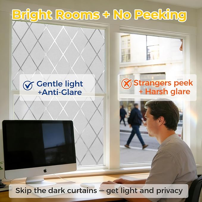 OHTMERU Window Privacy Film Decorative - Image 2