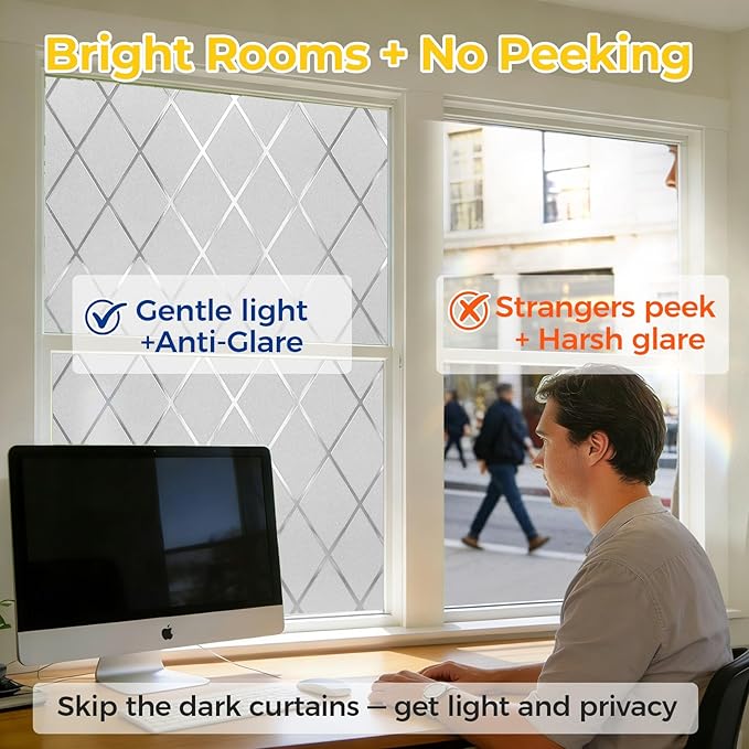 OHTMERU Window Privacy Film Decorative - Image 2