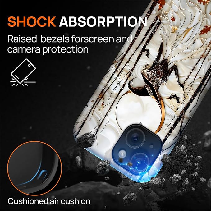 Case for iPhone 14 Plus, Scratch Resistant Hybrid Double Layer Hard - Image 4