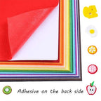Caydo 30 Pcs 8" X 12" Adhesive Backed Felt Fabric Sheets, Adhesive Felt | - Image 3