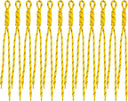 Paracord Keychain Paracord Bag Charm 12pcs Braided Nylon Rope Keychain Cord by Cmidy