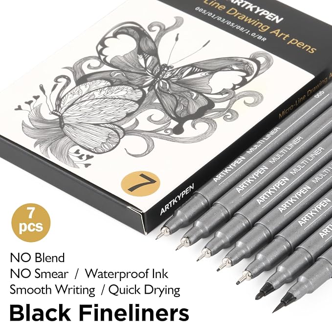 HNIHUY Micro Fineliner Drawing Art Pens - Image 2
