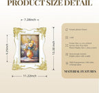 Cuspin 8x10 Vintage Picture Frame, Ornate Antique 8 by 10 Resin Frames - Image 5
