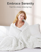 Sherpa Fleece Weighted Blanket - Image 5