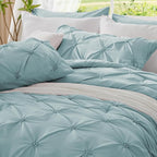 BEDELITE Dusty Blue Twin Comforter Set - Image 6