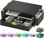 Spacrea Desk Organizer and Accessories, Computer Monitor Stand Riser by Spacrea