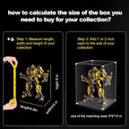 KOLIPI Acrylic Display Case for Collectibles Assemble Clear Acrylic Display Box - Image 4