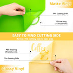 HTVRONT 70 Permanent Vinyl Sheets - Image 4