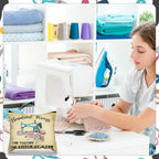 Reginary 6 Pcs Sewing Gifts for Women Quilter Sewing Cosmetic Bags Quilting - Image 3