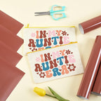 HTVSTD Maroon Brown Boho HTV Heat Transfer Vinyl 8pcs 12×10in | Vivid Color - Image 5