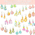 Patemby 135pcs Polymer Clay Earring Making Kit - Image 2