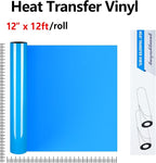 guangyintong Heat Transfer Vinyl HTV Rolls, Glossy Surface HTV Vinyl - Image 2