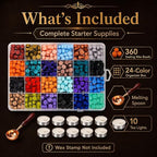 xxxHOLIC Wax Seal Kit, 360 Beads in 24 Colors | - Image 8