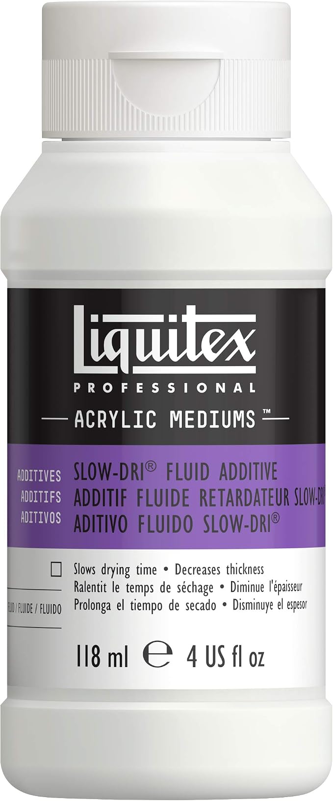 Liquitex Professional Effects Medium, Slow-Dri Fluid Retarder by Liquitex