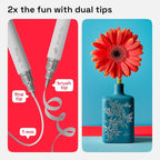 ARTISTRO 2 Silver Dual-Tip Acrylic Paint Pens - Image 3