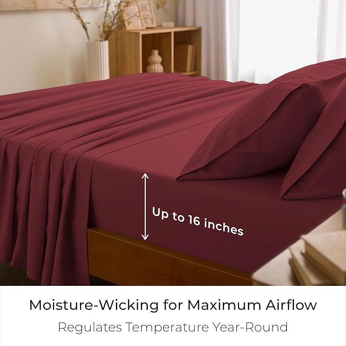 Mellanni Queen Sheets Set - Image 4