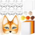 Seenelling DIY Therian Mask Kit Blank Cat Mask by Seenelling