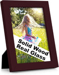 RPJC 6x8 inch Picture Frame Made of Solid Wood and High Definition Glass by RPJC