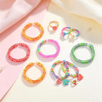 WAOYER 2500+ Rubber Band Bracelet Kit, Loom Bracelet kit, 30 Colors Friendship - Image 3