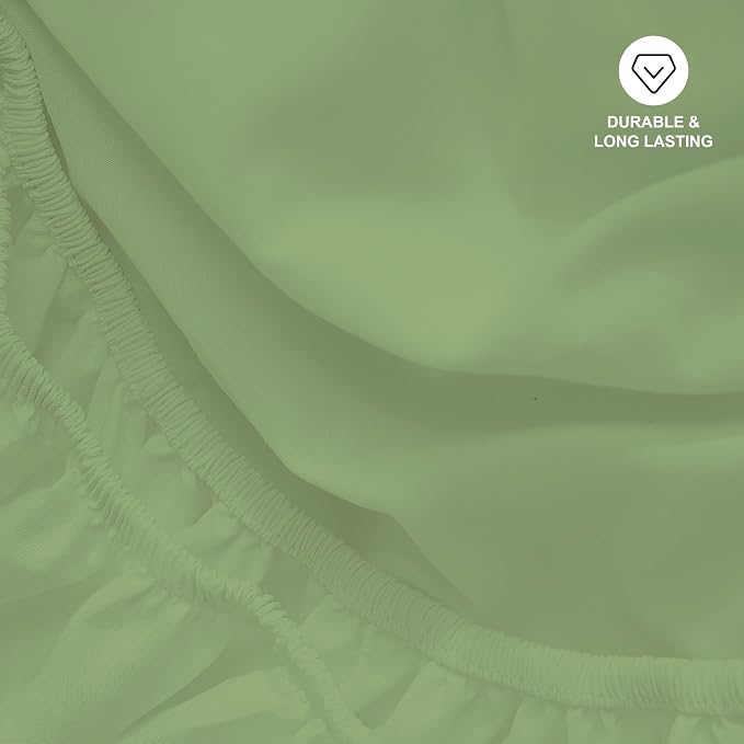 Hotella 100% Microfiber Twin Size Fitted Sheet Only, Ultra Soft Hotel Quality - Image 6