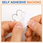 FURWEY 12PCS 8.5"x11" Wash Away Embroidery Stabilizer – Self Adhesive & - Image 3