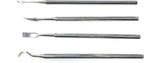CYNAMED 4 Pc Stainless Steel Spatula Wax & Clay Sculpting Tool Set - Image 6