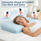 Sycoodeal Cooling Memory Foam Pillow King Size - Image 4