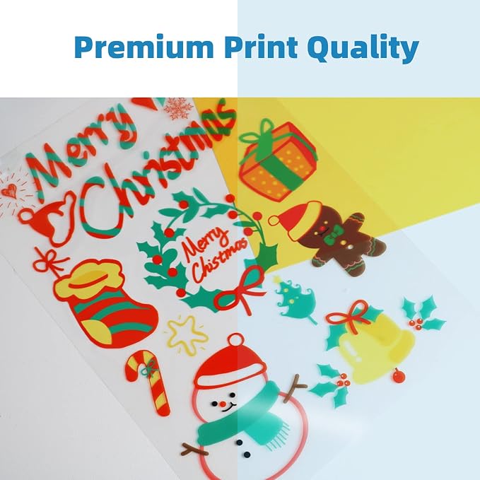 Uinkit Bulk 90 Sheets Printable Transparency Film Acetate Clear Sheets - Image 9