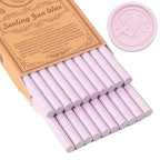 Pink Sealing Wax Sticks, WASOHLING 20Pcs Glue Gun Wax Seal Sticks by WASOHLING