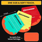TECKWRAP Felt Squeegee for Vinyl Wrap Window Tint -Fan Shape, Soft/Med/Hard | - Image 2