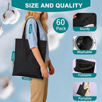 60-Pack Sublimation Blanks Tote Bags, heat transfer & HTV ready, personalized - Image 4