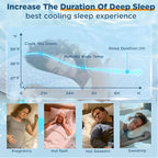 Cooling Pillow Standard Size Set of 2, Adjustable Bed Pillows - Image 3