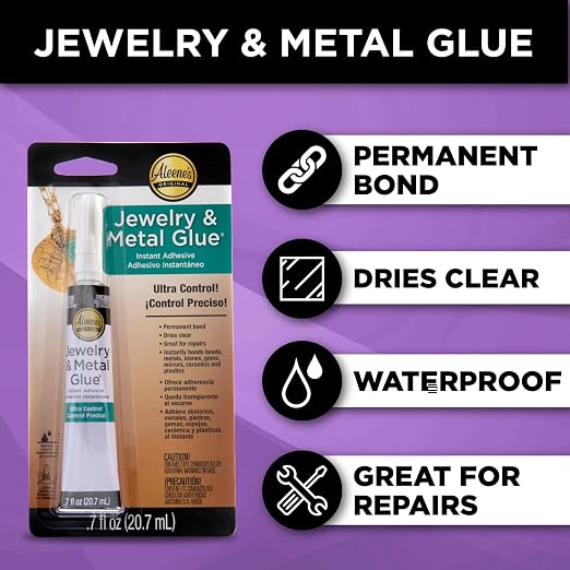 Aleene's 21709 Jewelry & Metal Glue, 0.7 oz - Image 3