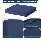 Premium Card Binder 12 Pocket for 720 Pockets Trading Card Binder, PU Zipper - Image 6