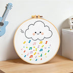 Crafmanoe Cute Embroidery Kits for Beginners Adults, Hand Embroidery Starter - Image 7