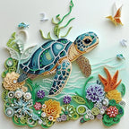 Sea Turtle Animal Diamond Painting Kits by ZQEATRY