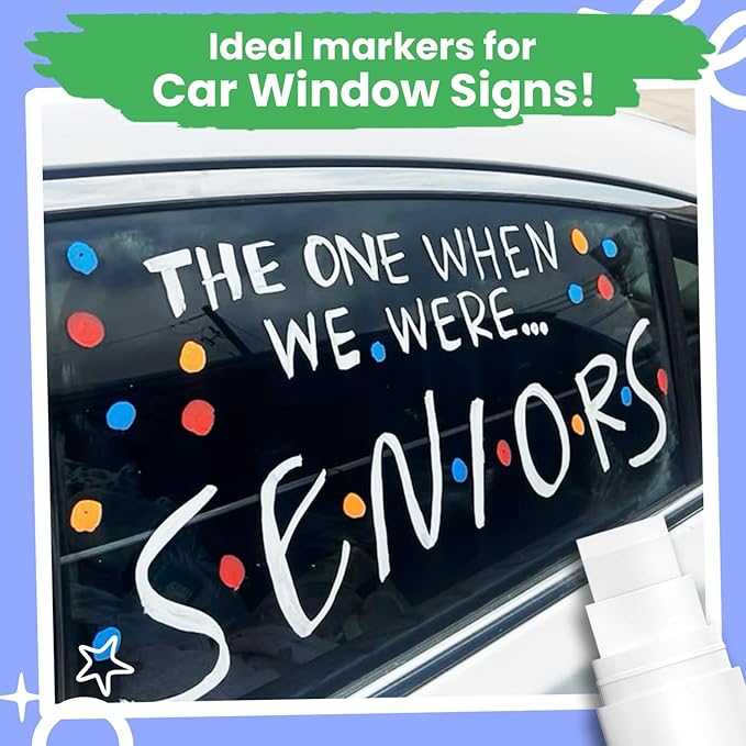 Chalkola 15mm Jumbo Car Window Markers - Image 2