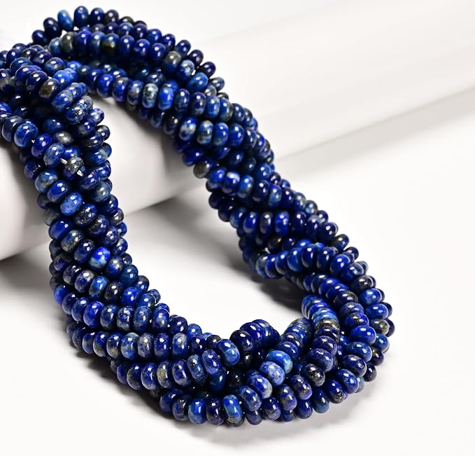 ICAI 4x6mm Natural Rondelle Beads – Loose Gemstone Spacers - Image 4