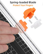 Firbon Black A5 Paper Cutter, Straight Small Paper Trimmer - Image 6
